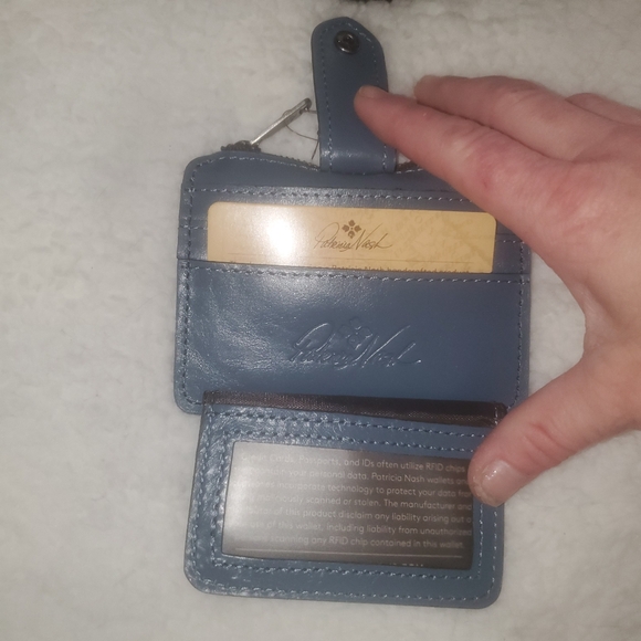 PATRICIA NASH Cassis ID Card Case Wallet - Distressed Vintage Mirage - Picture 3 of 7